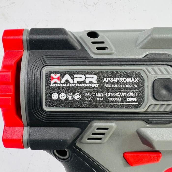 Apr Impact Wrench Ap84Promax 500Nm1/2Inch Body Kecil Tenaga Jumbo Motogp Kunci Torsi Kunci Roda