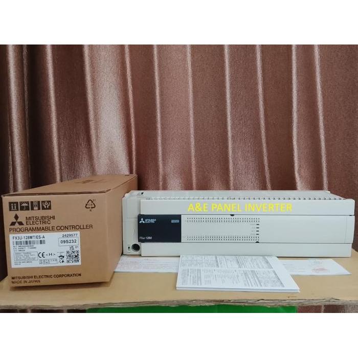 Ready Fx3U-128Mt/Es-A Plc Mitsubishi Fx3U128Mtesa Fx3U 128Mt Es A Melsec Fx Series