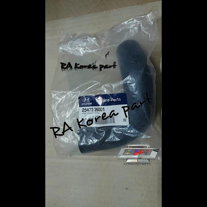 SELANG RADIATOR PENDEK HOSE COOLANT BYPASS HYUNDAI MATRIX ORI ORIGINAL QUALITY