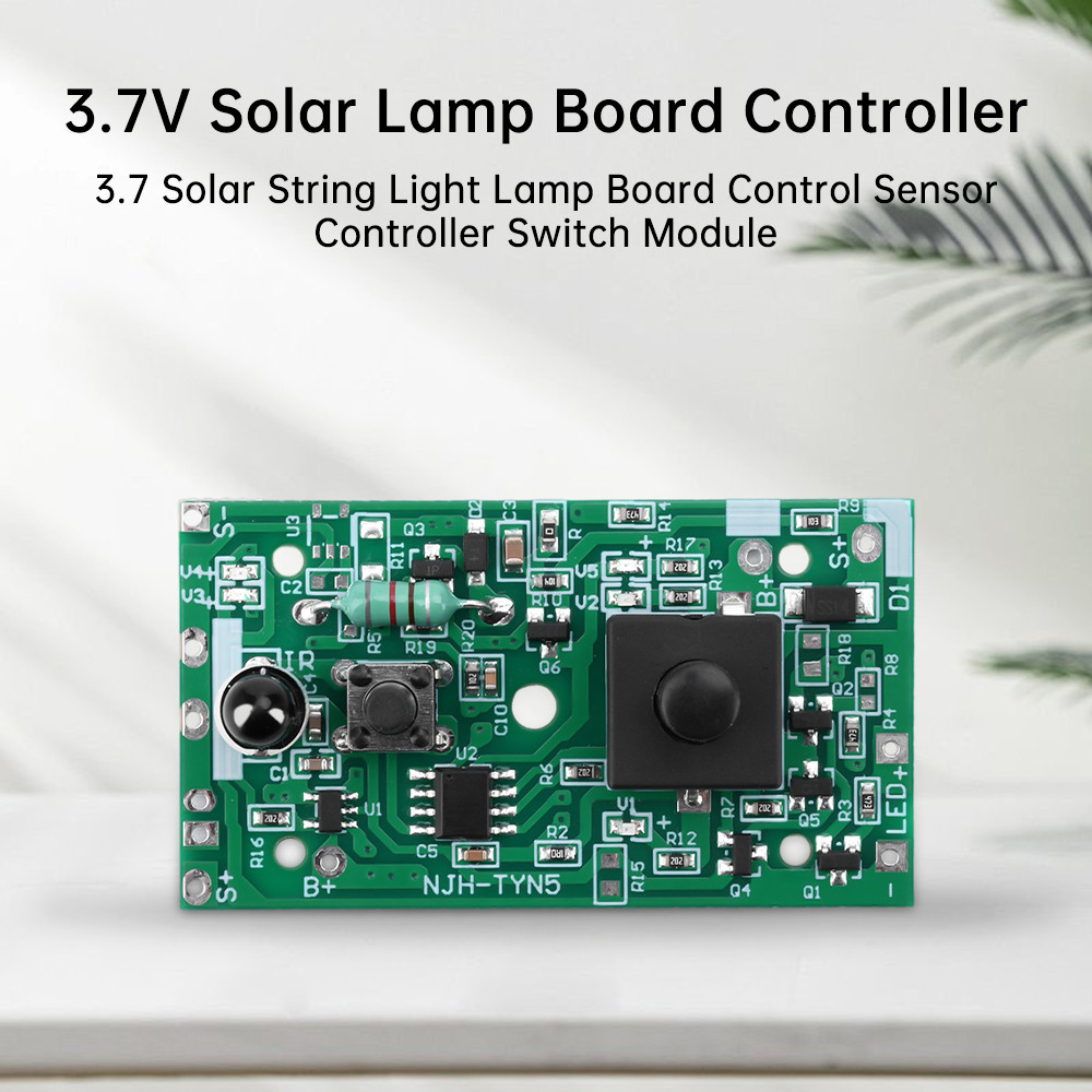 3.7V boost 24V31V Solar Lamp String Circuit Board Solar String Light Control Board PCBA Line Control