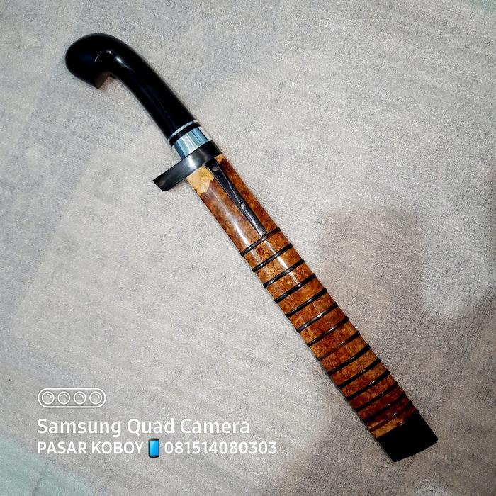 Cuci Gudang Golok Baja Elmax With Amboyna Burl Golsem Elmax Golok Sembelih Premium