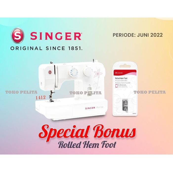 MESIN JAHIT SINGER PROMISE 1412 SERBAGUNA