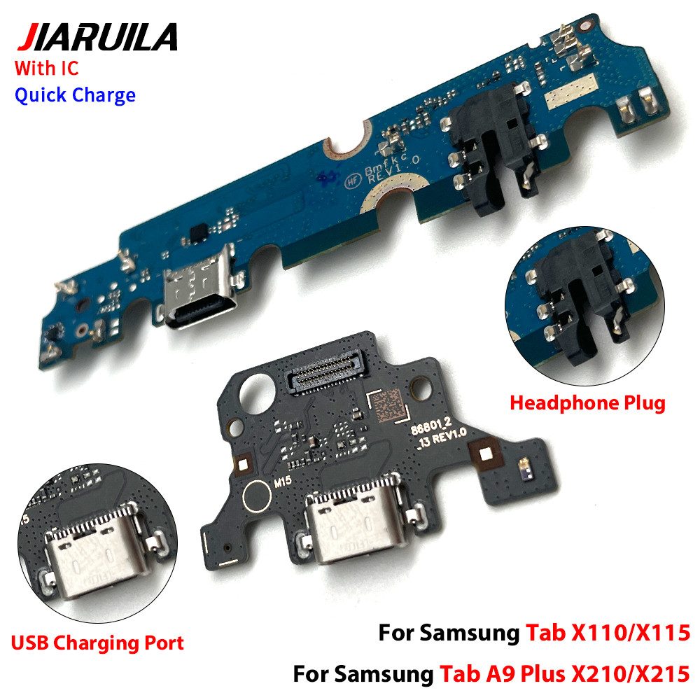 USB Charging Main Board Port Dock Charger Mainboard Connector Flex Cable For Samsung Tab A9+ A9 Plus