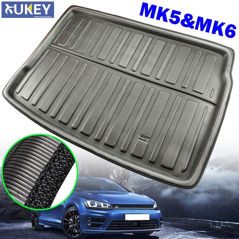 Rear Trunk Liner Boot Cargo Mat Tray Floor Luggage Carpet Protector For VW Golf 5 6 Golf GTI R R32