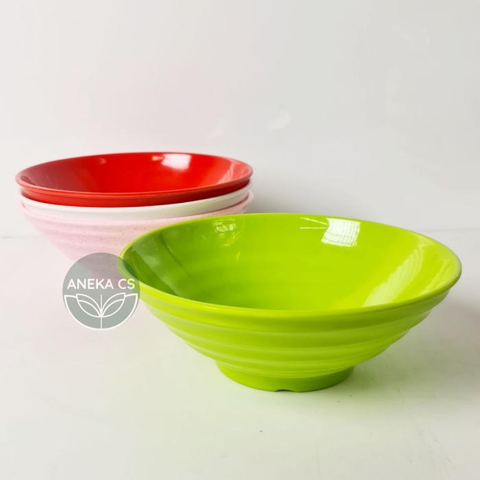 Mangkok Melamin 8 inch - Mangkok Besar - Mangkok Ramen Mie Bakso -W508