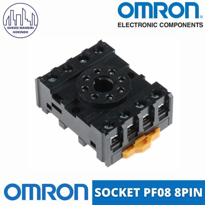 SOCKET OMRON 8 KAKI 8 PIN FOR MK RELAY ORIGINAL SNI RESTOCK