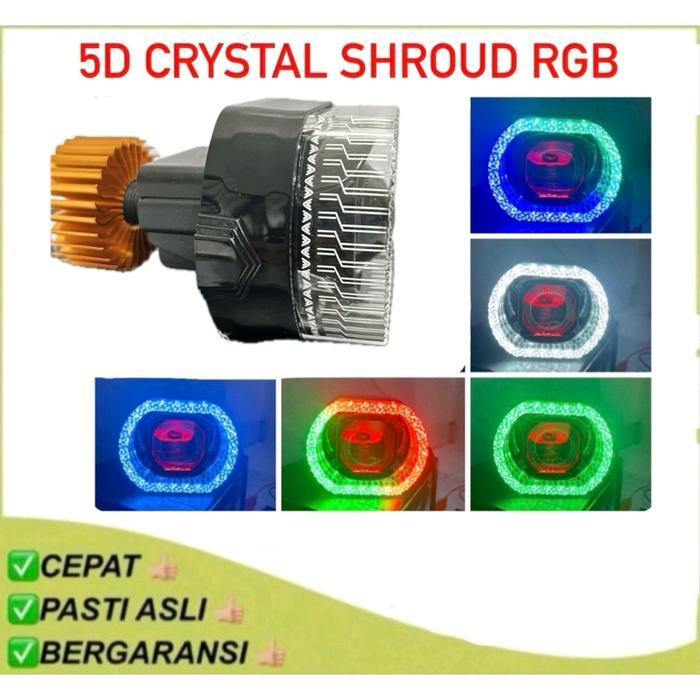 Lampu Biled Projie Matrix 3Inch Shourd Rgb Nine Luximos Bp3 40 Watt+ Kipas Pendingin