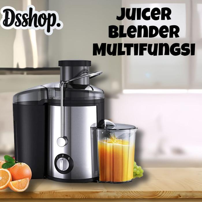 TERMURAH Blender Juicer Multifungsi Stainlees pembuat jus pemisah ampas jus Slow Juicer terbaik