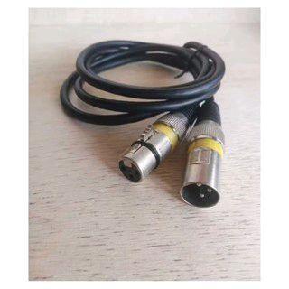 Kabel Xlr Canon Male Female 1 Meter Canare / Kabel Xlr To Xlr 1,5 Meter / Kabel Xlr To Xlr 3 Meter
