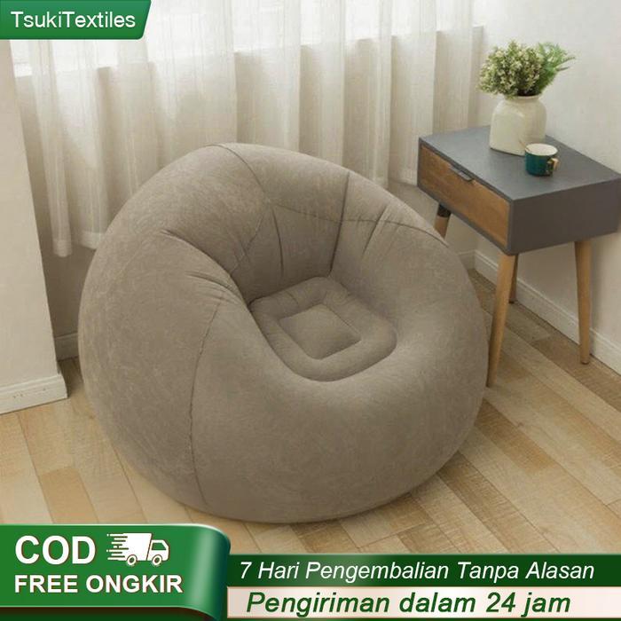 PROMO BEAN BAG DEWASA SINGLE SOFA MINIMALIS SOFA MILLENIAL BEAN BAG PORTABEL SOFA SANTAI ANGIN
