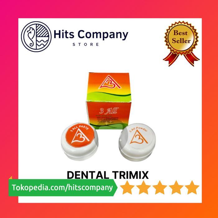 DENTAL TRIMIX 3 ALL MIX MP Pulp Mummification Set Powder + Pasta