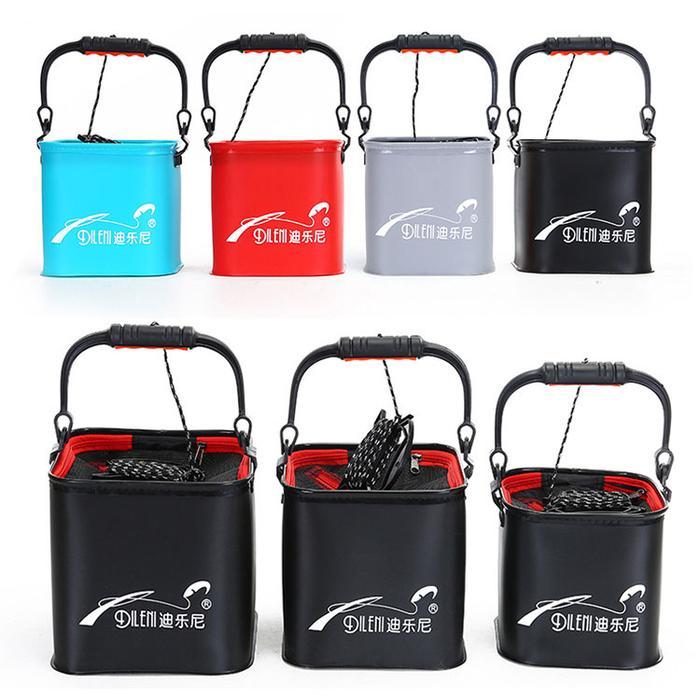 Ember Lipat Fishing Mancing Tempat Wadah Ikan Udang Hidup Portable Box