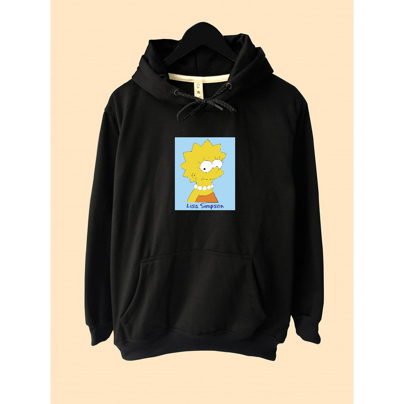 Jaket Hoodie Lisa Simpson