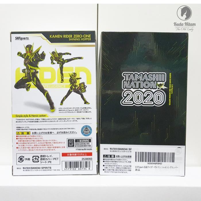 HOT SALE BANDAI LIMITED S.H.FIGUARTS SHF KAMEN RIDER ZERO-ONE SHINING HOPPER TERMURAH