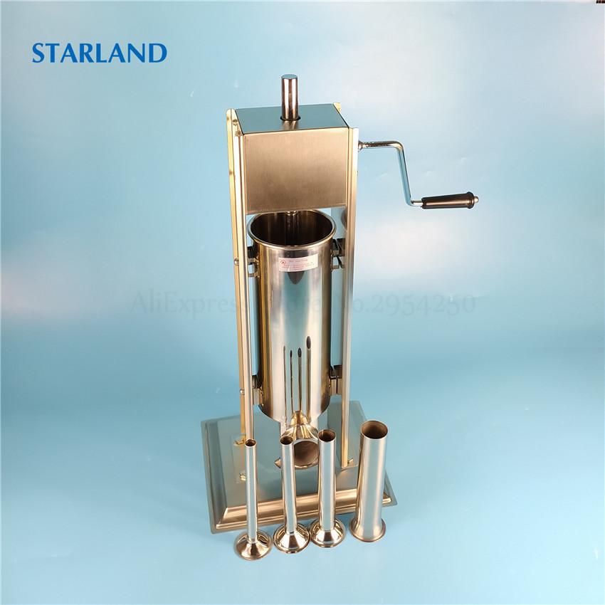 Spain Churros Maker Stainless Steel Sausage Stuffer Churros Extruding Machine Spanish Donuts Maker