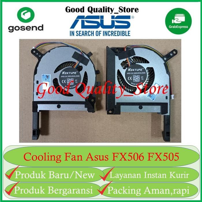 TERLARIS COOLING FAN KIPAS GPU CPU ASUS TUF FX506 FX506IU FX506LH A15 FA506 NEW