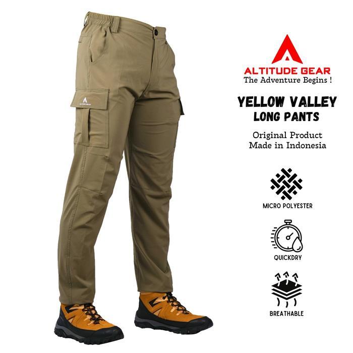 Eiger Summit Gear - Celana Gunung Cargo Lapangan Pria Wanita Outdoor Stretch Quickdry Altitude Gear