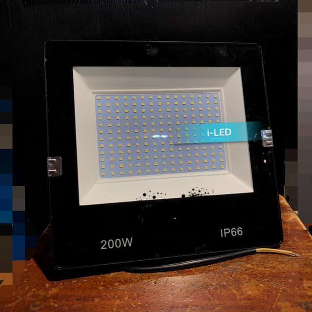 HOT SALE Lampu Tembak Kap Sorot LED ECO 200w 200watt = HPIT 350w IP65 Lapangan