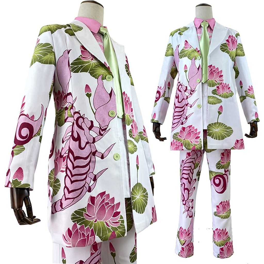 Holoun Tokyo Anime Cosplay Costume Exhibition Suit Haruchiyo Sanzu Uniform Pink Scorpio 4Pcs Dress