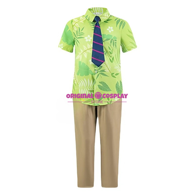 2025 Halloween Cosplay Nick Wilde Cosplay Costumes Zootopia Cosplay Summer Shirt Tie Nick Suits