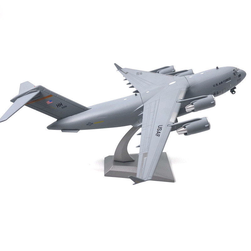 1:200 Scale C17 USA Replica Transport Model & Display Stand Collection Gift C17 Alloy Model Plane