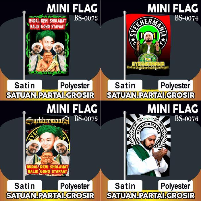 BENDERA SYEKHERMANIA V19 MURAH/BENDERA SHOLAWAT SYEKHERMANIA TERBARU