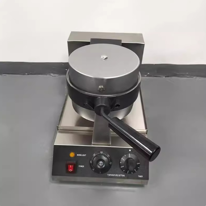 Ice Cream Hamburger Maker Burger Gelato Panini Press Machine Waffle Baking Machine Semlor Paczki