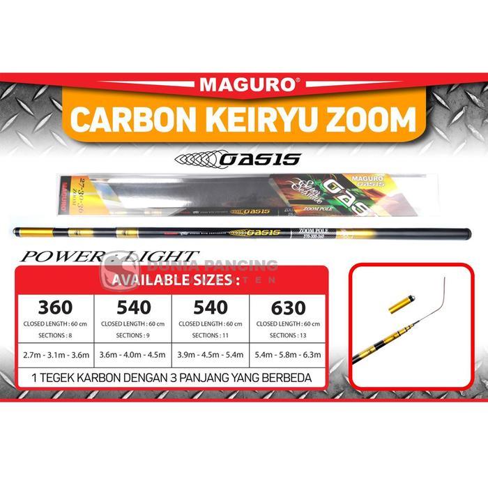 Joran Tegek Maguro Oasis Carbon Keiryu Zoom Pole