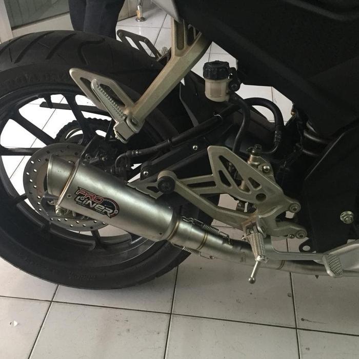 knalpot racing Proliner Stainles TR1 long R15V3