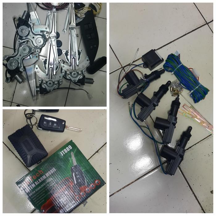 Paket Power Window Alarm Centralock Vios Gen 3
