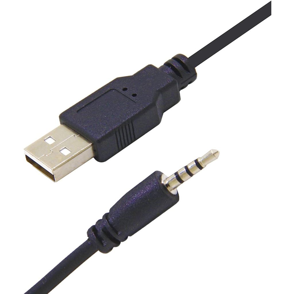 USB to 2.5mm Male, Headphone Charger Cable for JBL Synchros E30 E40BT E45BT E50BT EB40 S400BT S400