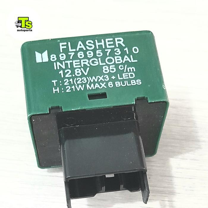 FLASHER SEN 12V MOBIL ISUZU ELF NLR 55, NHR 55, NMR 8-97695-731-0 DENSO