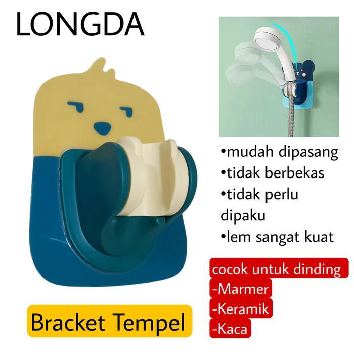Paloma - Bracket Shower Tempel Dudukan Kepala Shower Tempel