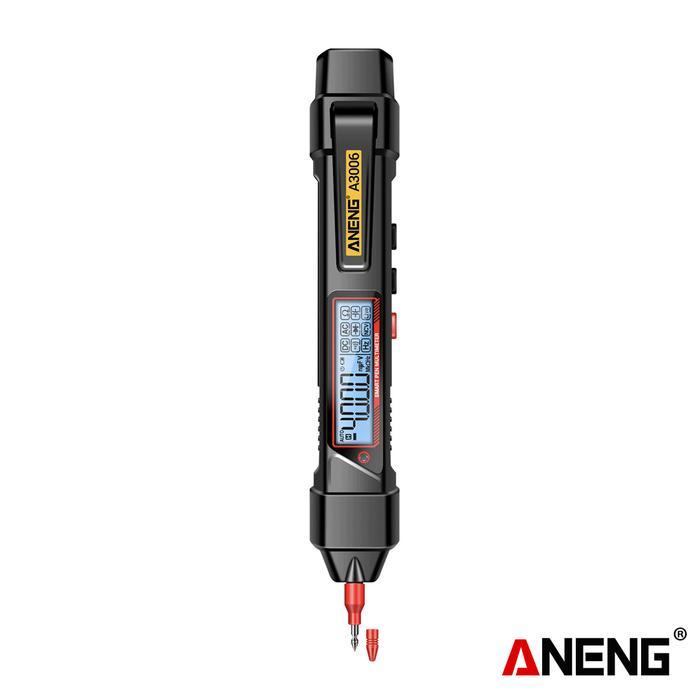 PROMOOO Aneng A3006 Pen Type Digital Multimeter 4000 Count Tester Zero Fire Murah