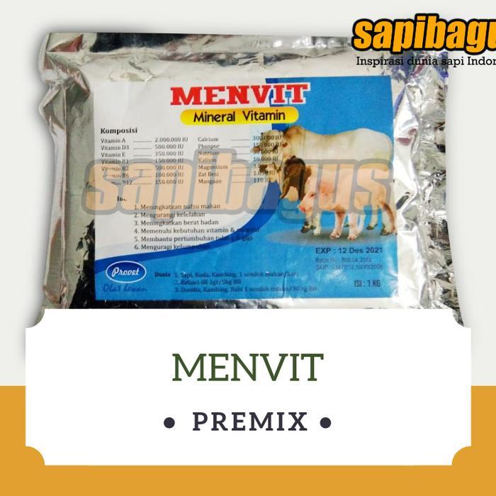[100% Manjur] Menvit Mineral Dan Vitamin Sapi Kabing Domba Terlaris