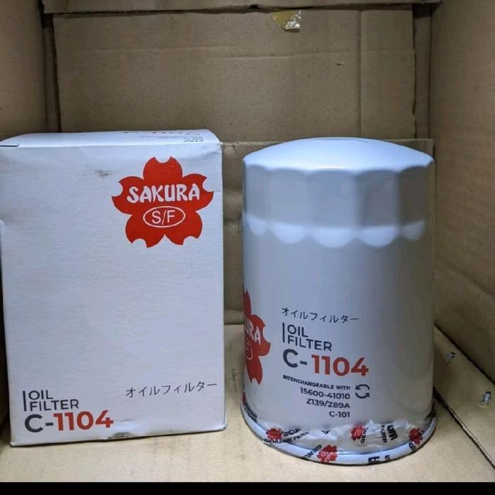 FREE ONGKIR FILTER OLI SAKURA C1104 OIL FILTER KIJANG LGX DIESEL RINO 14B BU EVEREST BISA COD