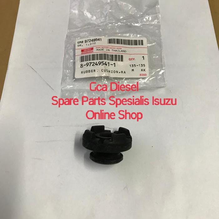Karet mounting dudukan atas tengah radiator dmax 4Jh 4JH1 4JJ 4JJ1