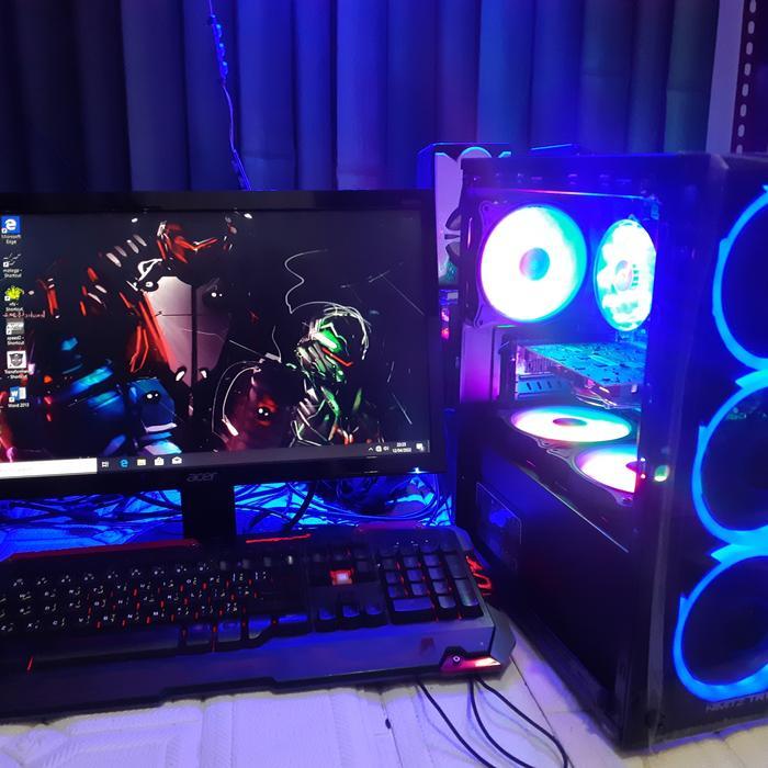 1 set komputer gaming editing