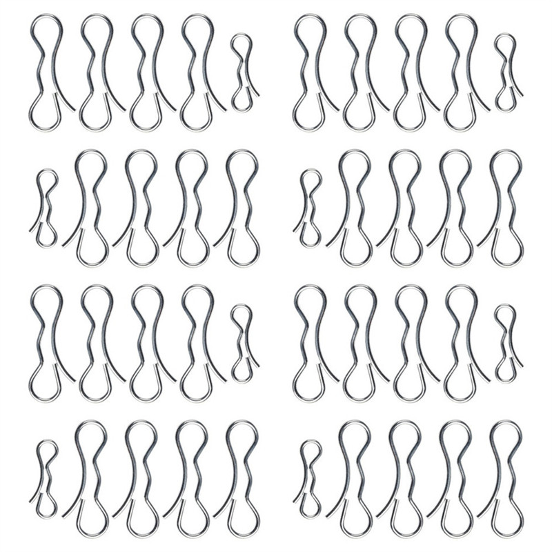 BOW TIE LOCK CYLINDRICAL PIN 4 194209& SPLIT PIN 1 194208 REPLACEMENT DECK CLIP SET(8PACK)