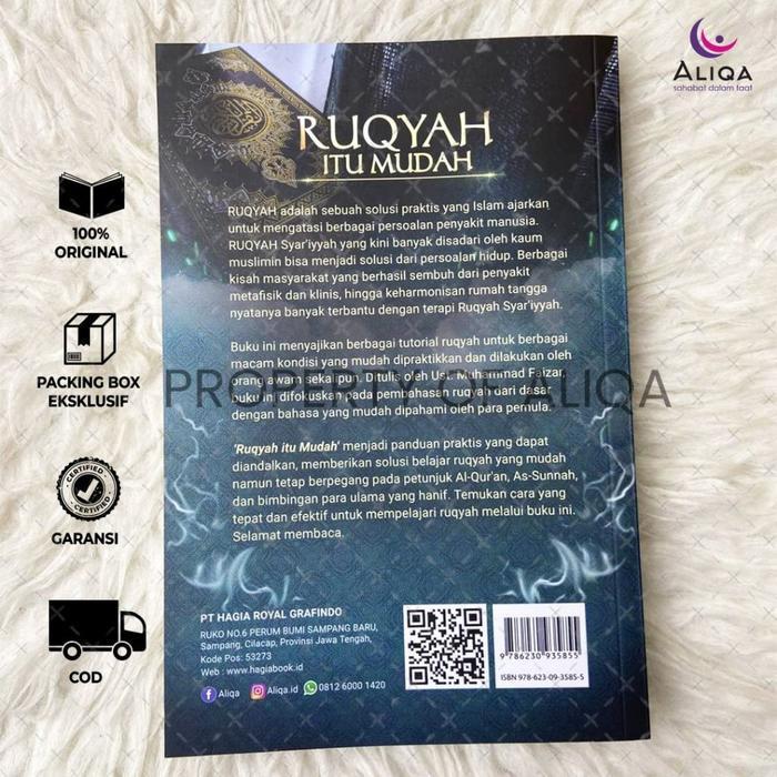 Buku Ruqyah Itu Mudah Karya Ustadz Faizar Terlaris