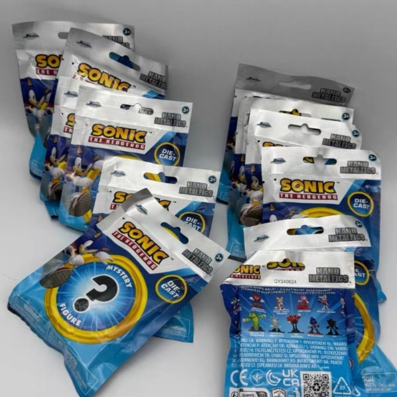 Jada Sonic The Hedgehog Anime Figure Blind Box Toys Mystery Diecast Metal Mini Model Toy Collection