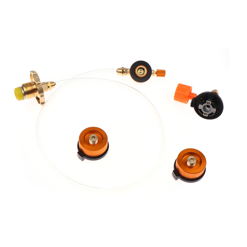 Camping Gas Stove Gas Refill Adapter Outdoor Cylinder Inflation Valve Adapter Gas Tank Furnace