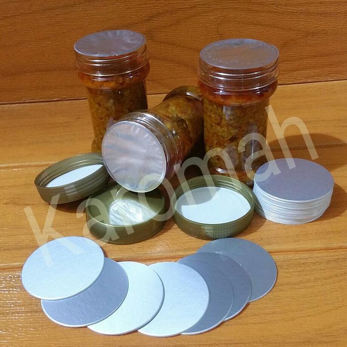 New Seal Botol PET 51mm - Segel Botol Sambal - Seal Aluminium Foil Untuk Dapur