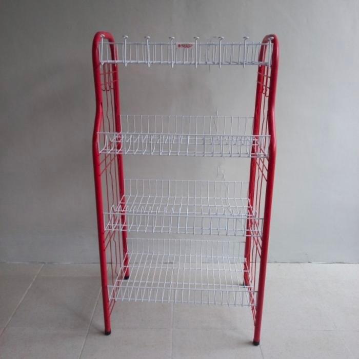 New RAK PIRING MASTER RAK PIRING BESI 4 SUSUN MASTER Untuk Dapur
