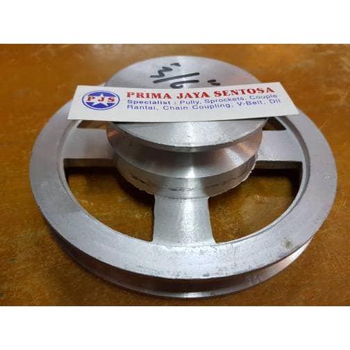 Pulley /Puli / Pully susun Alumunium 3" + 6" *