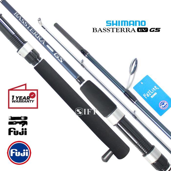 Joran Shimano Bassterra Ev Gs [2021] 56 60 Galatama Full Fuji Bastera Basstera Basterra Resmi