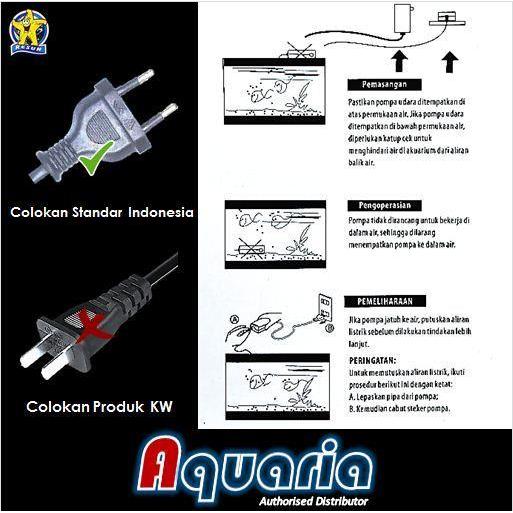 Resun Ac9904 Pompa Udara Aerator Aquarium Silent Pump Ac-9904 Redy Stok