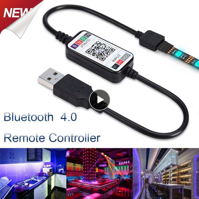 Dimmer Smart Phone Control Rgb Usb Cable 4.0 Mini Wireless 5-24v Dimmer Adjust Brightness Led Strip 