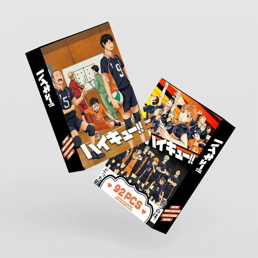 92Pcs Photocard Haikyuu The Movie Collectible Ticket Photocard Kartu Haikyuu Card