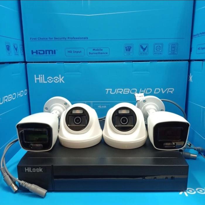 Paket Cctv Hilook Audio 4 Channel 4 Cctv Hilook Audio 2Mp 1080P Fullhd